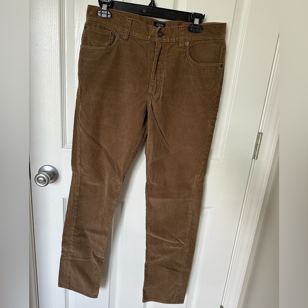 J. Crew Brown Corduroy Pants Classic Style